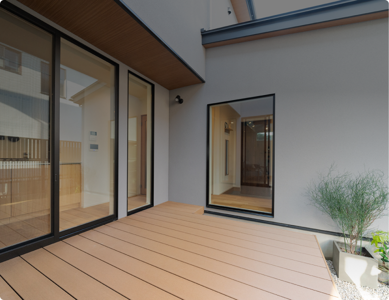 中庭がある暮らし