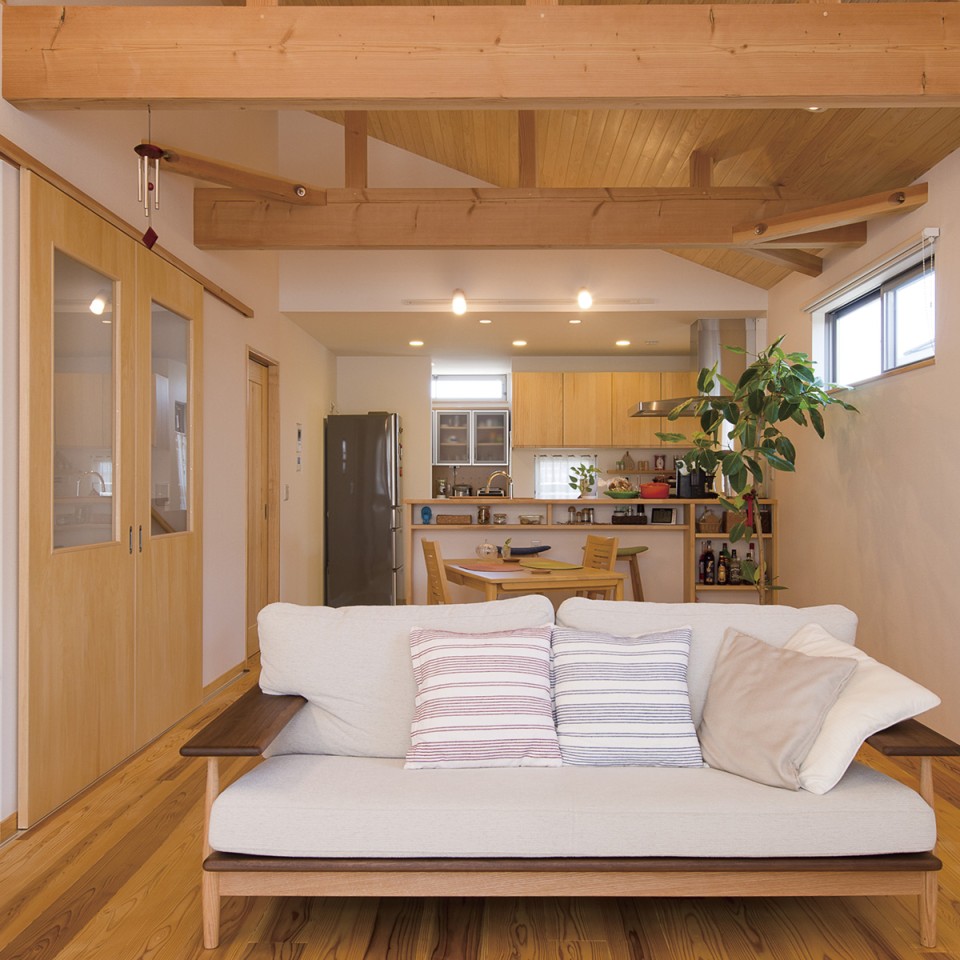 2階リビングのお家