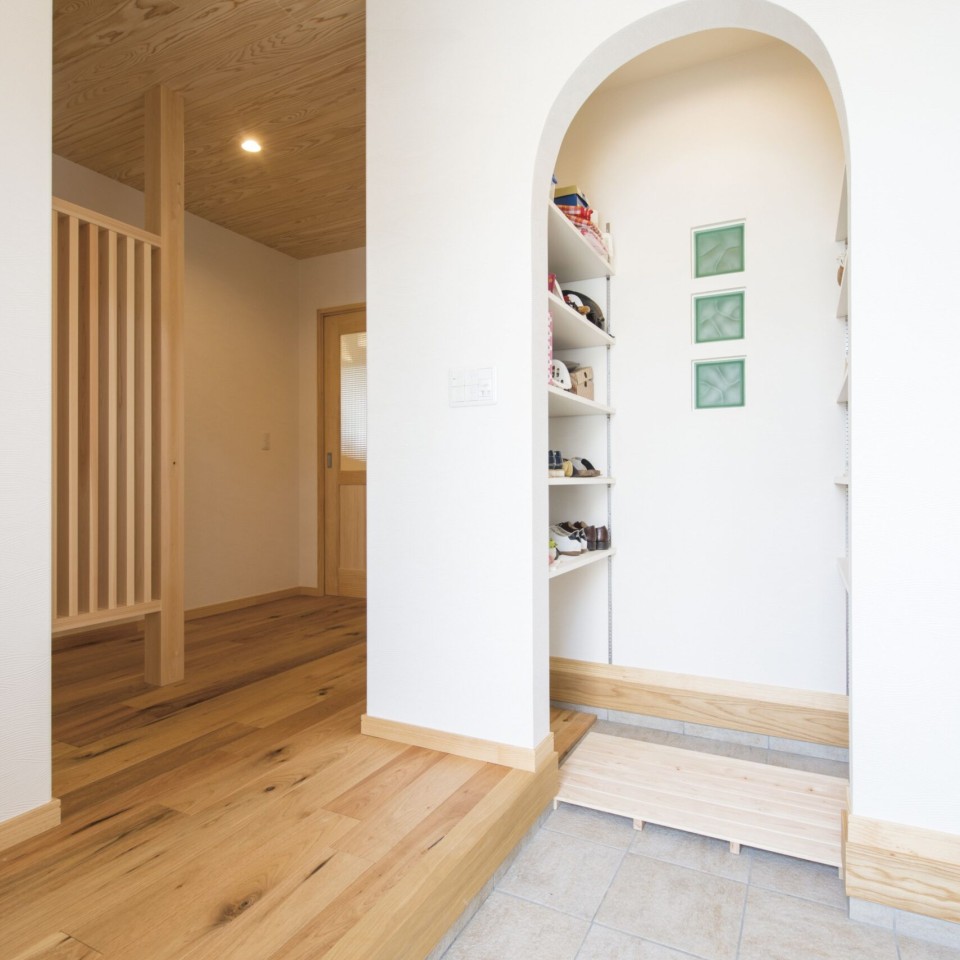 限られた空間を最大限活用するお家