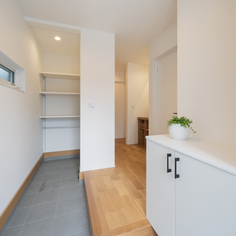 子育てしやすい家事動線のお家