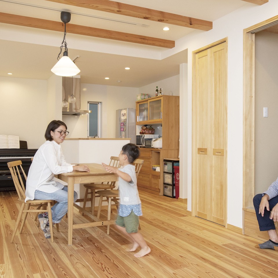 ボルタリングで遊ぶお家